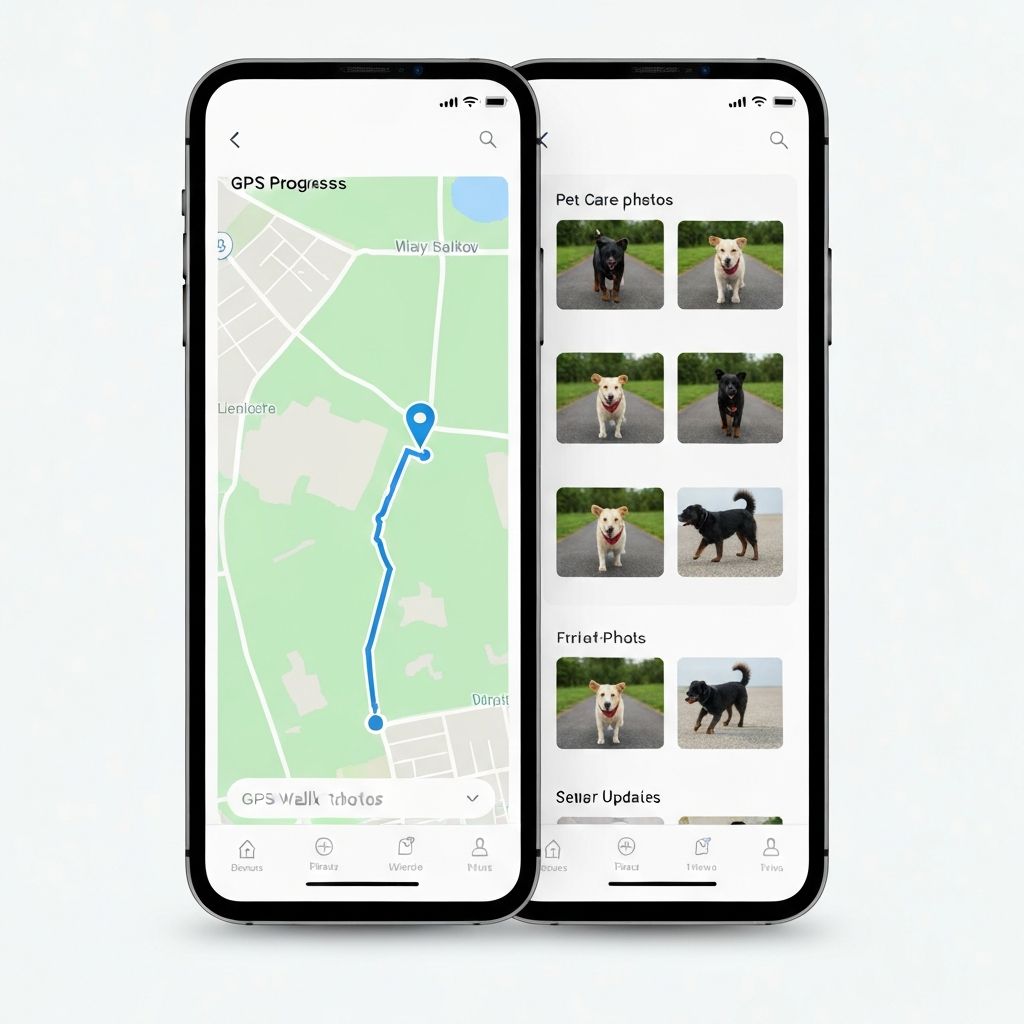 GPS Walk Tracking with Route Map